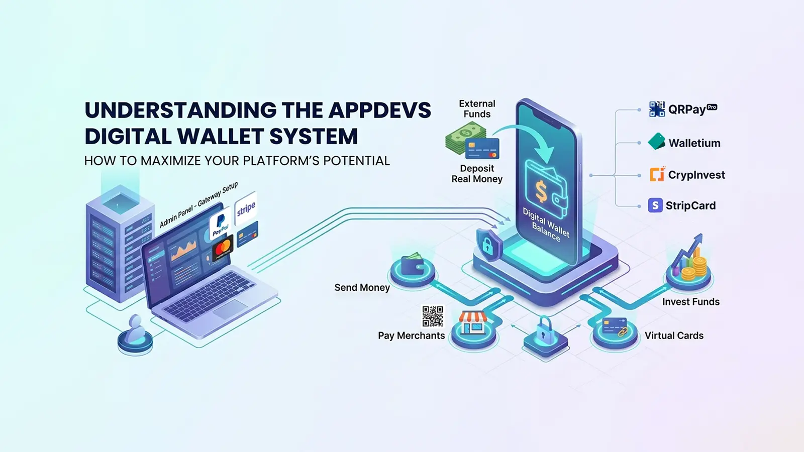 Digital Wallet System in AppDevs Scripts – How It Works (Complete Guide)