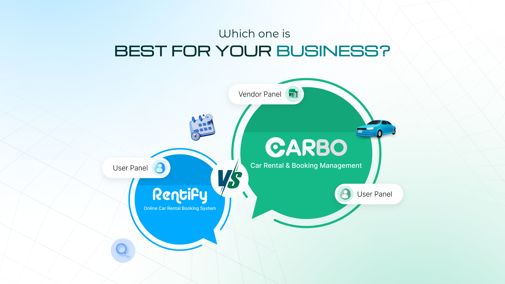 Rentify vs. CarBo - Best Car Rental Platform for Your Business.