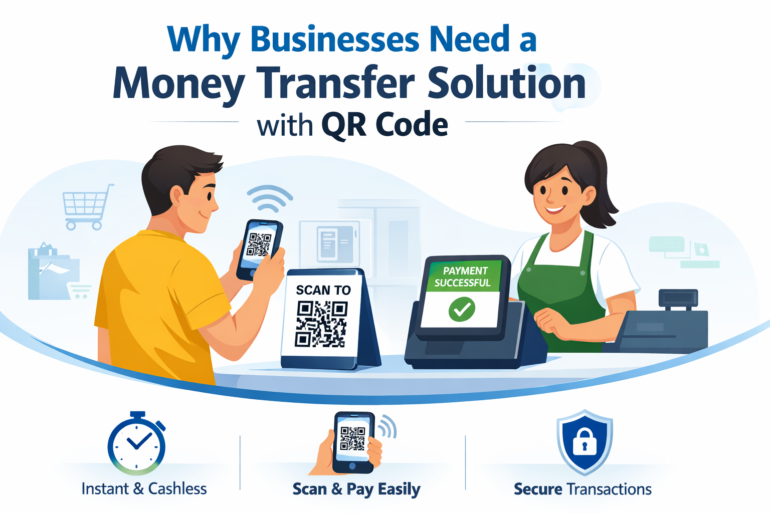 Complete Money Transfer Solution with QR Code - QRPay Pro