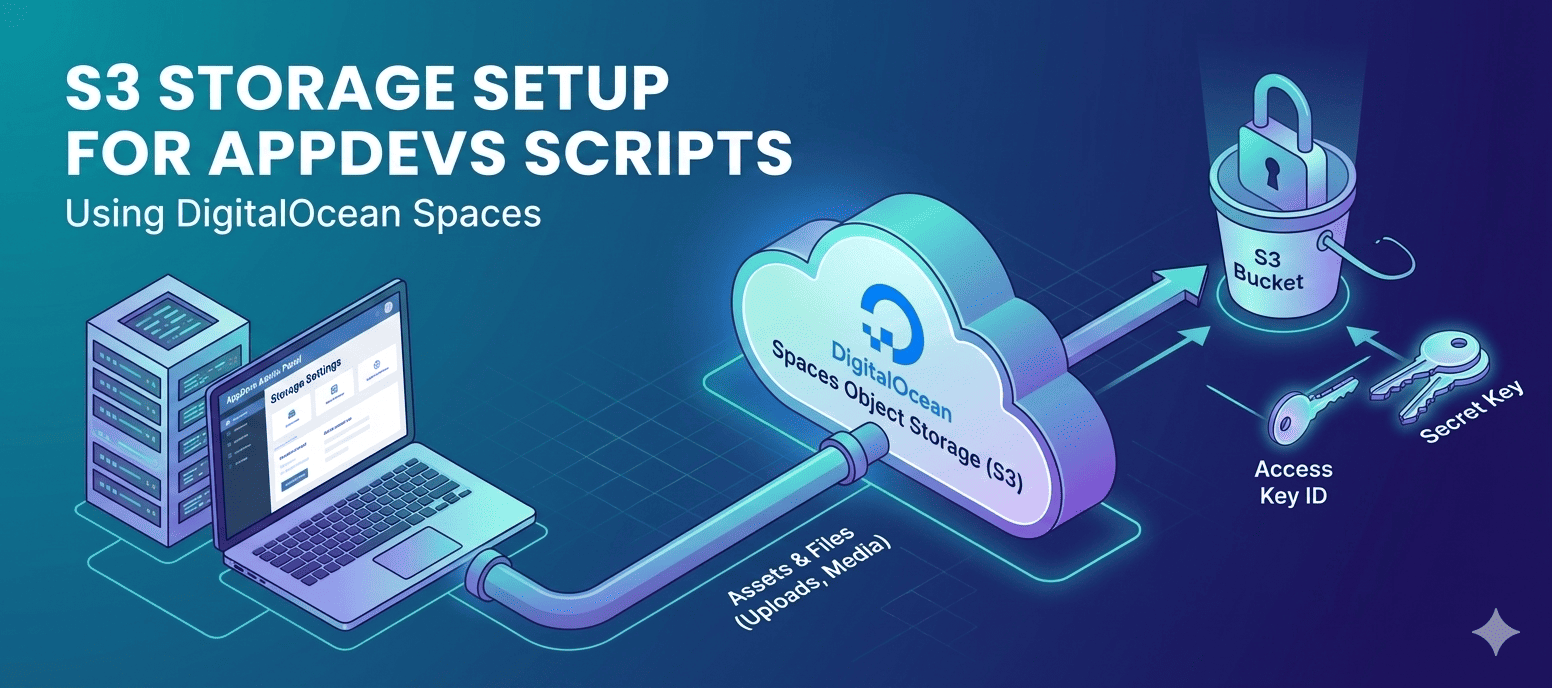 S3 Storage Setup for AppDevs Scripts